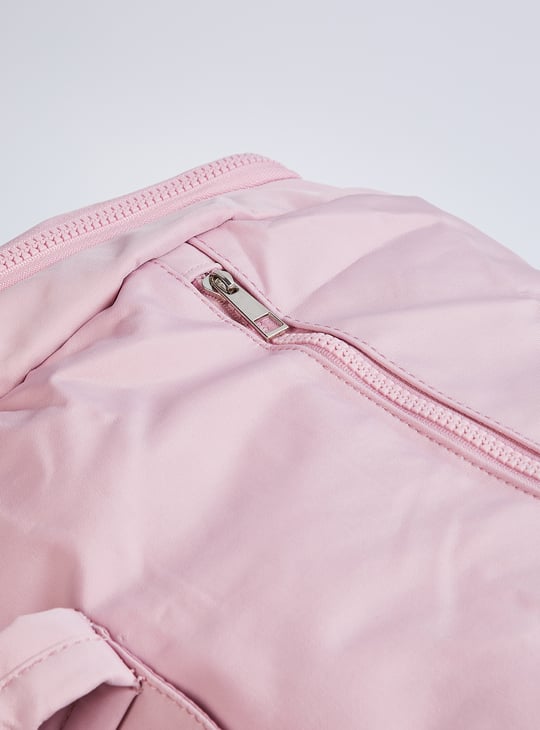 Women Solid Duffle Bag