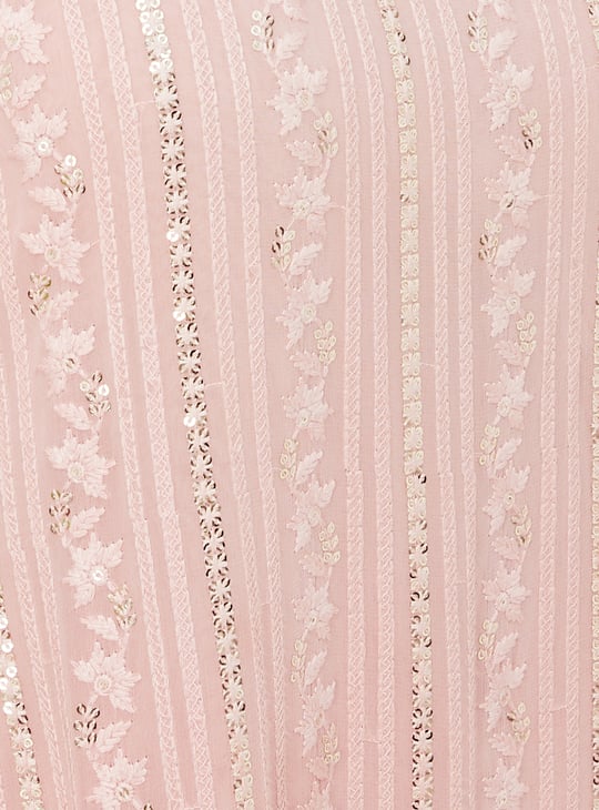 Women Embroidered Sharara Set