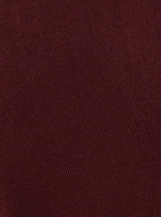 Men Solid V-Neck Sweater