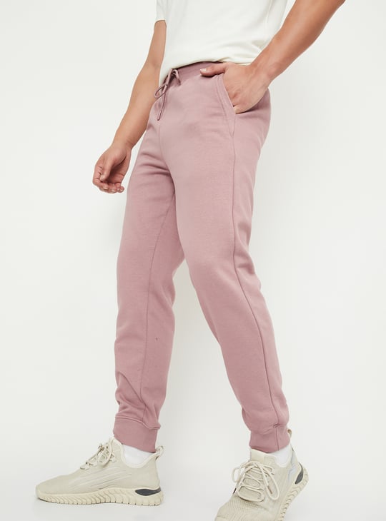 Men Solid Athleisure Joggers