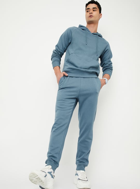 Men Solid Athleisure Joggers