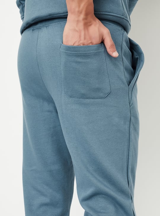 Men Solid Athleisure Joggers