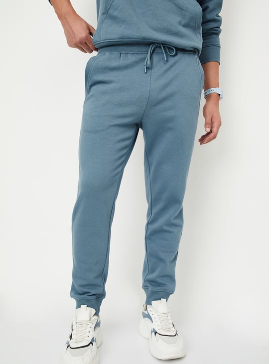 Men Solid Athleisure Joggers
