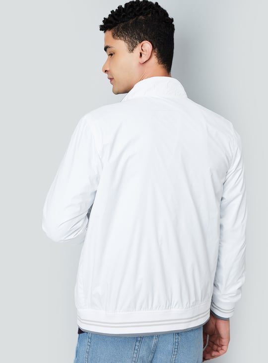 Men Striped Trim Lightweight Active Jacket | Sports Jackets