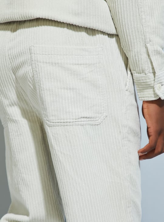 URB_N Men Loose Fit Corduroy Pants