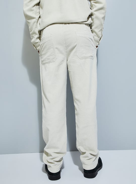 URB_N Men Loose Fit Corduroy Pants