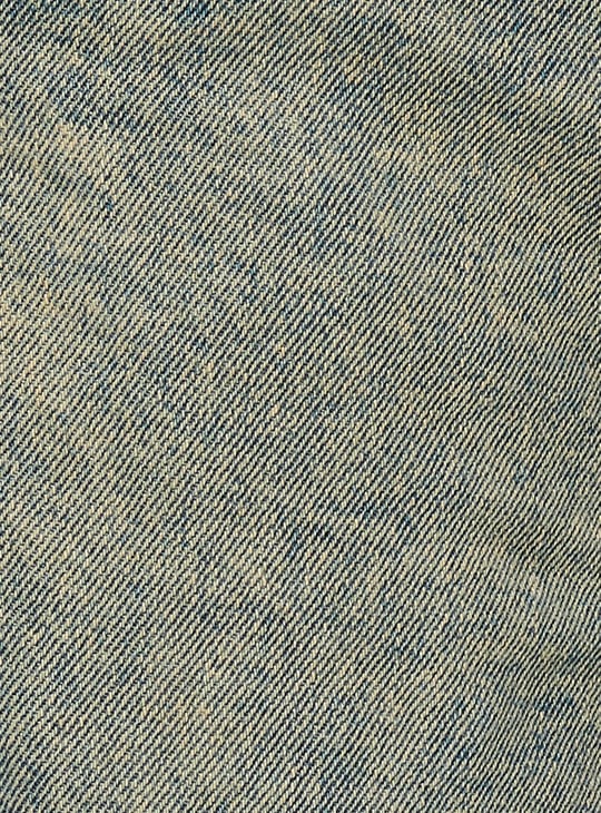 Men Washed Loose Fit Cargo Jeans