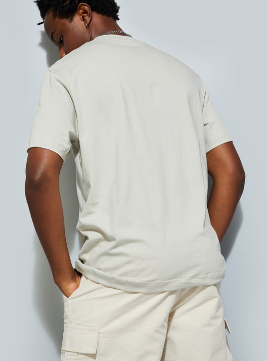 URB_N Men Regular Fit Graphic Print T-shirt