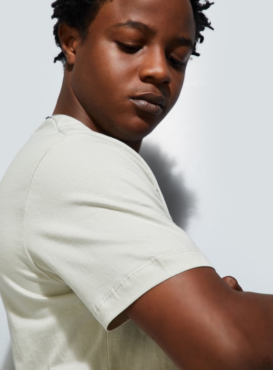 URB_N Men Regular Fit Graphic Print T-shirt