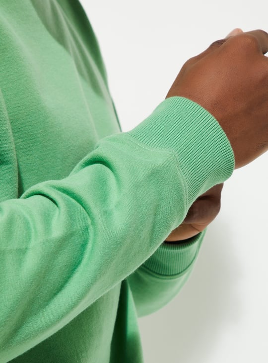 URB_N Men Solid Sweatshirt