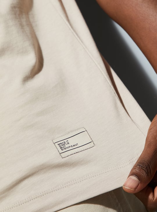 URB_N Men Oversized Solid T-shirt