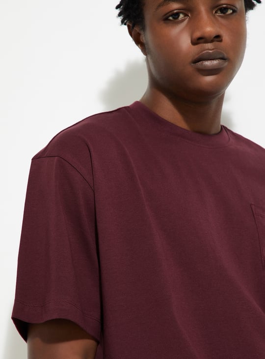 URB_N Men Oversized Solid T-shirt