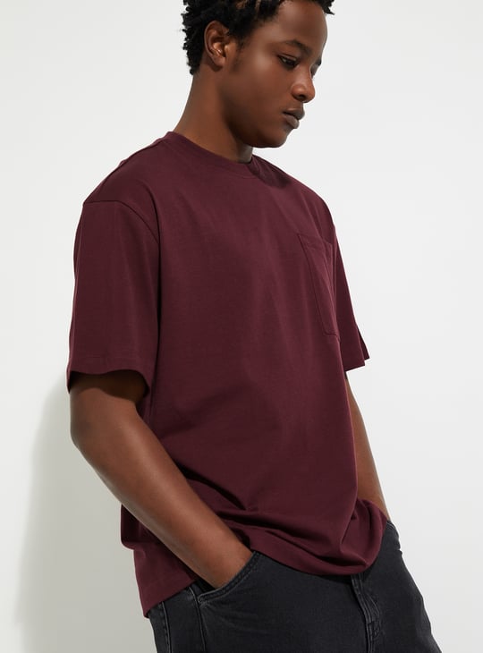URB_N Men Oversized Solid T-shirt