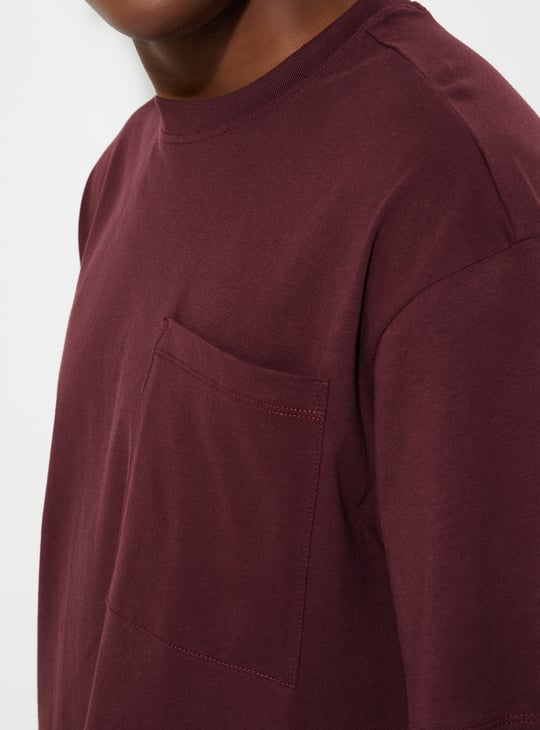 URB_N Men Oversized Solid T-shirt