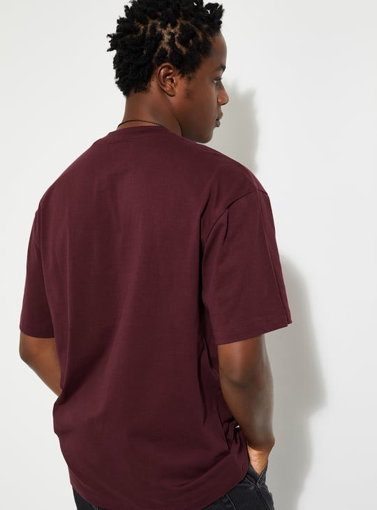 URB_N Men Oversized Solid T-shirt
