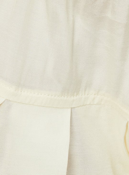 Girls Embroidered A-Line Kurta Set