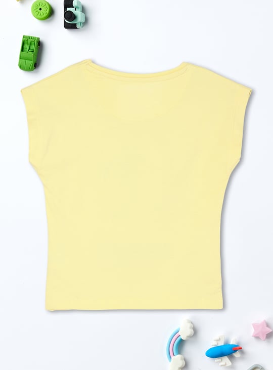 Girls Sonic Printed T-shirt