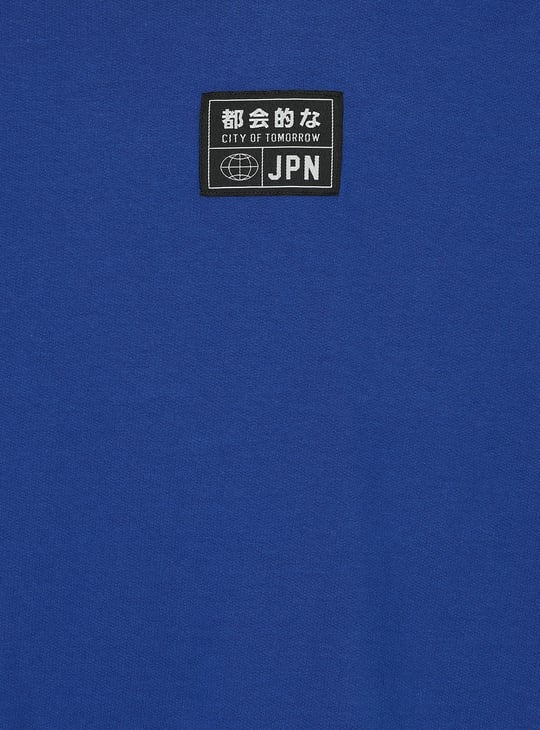 Boys Solid Hooded T-shirt