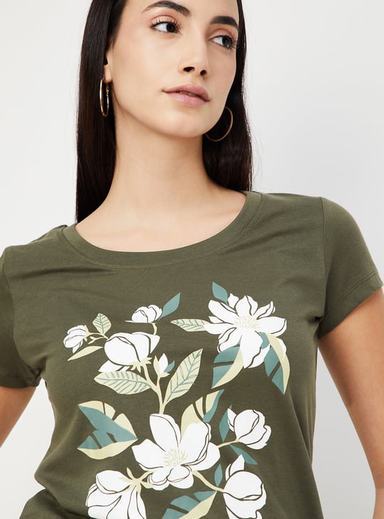 Women Graphic Printed T-shirt - Pack of 2
