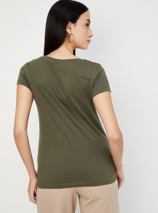 Women Graphic Printed T-shirt - Pack of 2