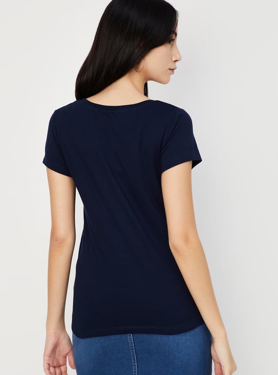 Women Graphic Printed T-shirt - Pack of 2