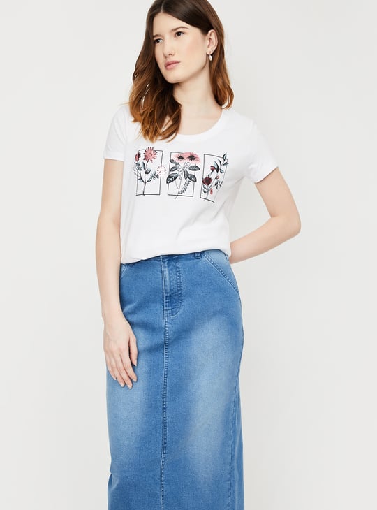 Women Graphic Printed T-shirt - Pack of 2