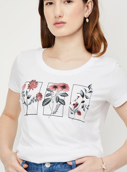 Women Graphic Printed T-shirt - Pack of 2