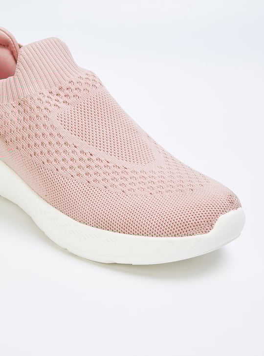 Women Knit Slip-On Sports Shoes