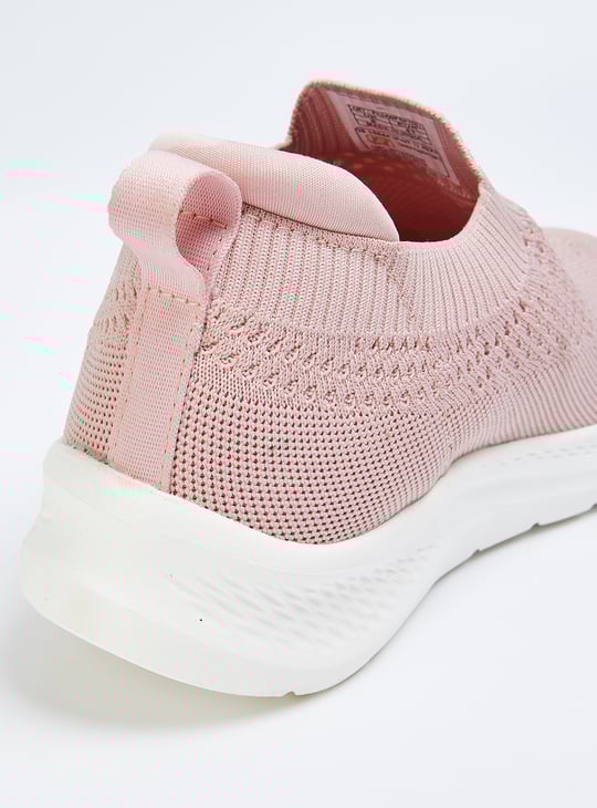 Women Knit Slip-On Sports Shoes