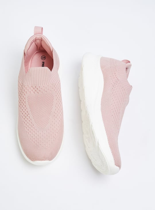 Women Knit Slip-On Sports Shoes