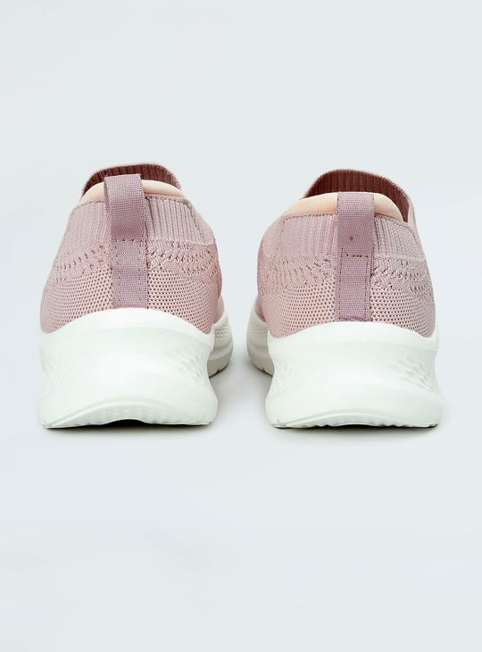 Women Knit Slip-On Sports Shoes