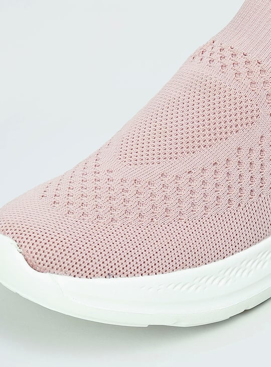 Women Knit Slip-On Sports Shoes