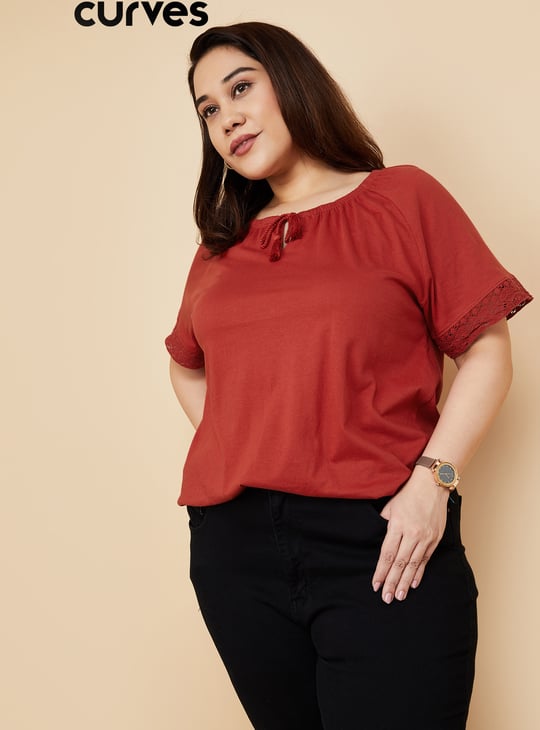 Women Solid Top