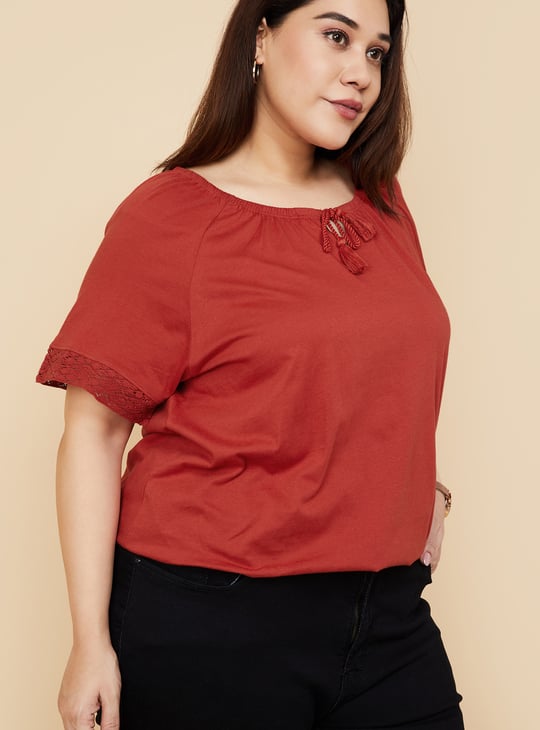 Women Solid Top