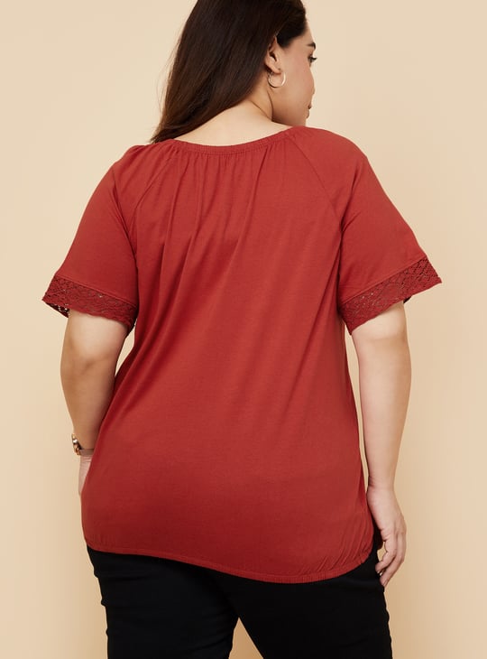 Women Solid Top