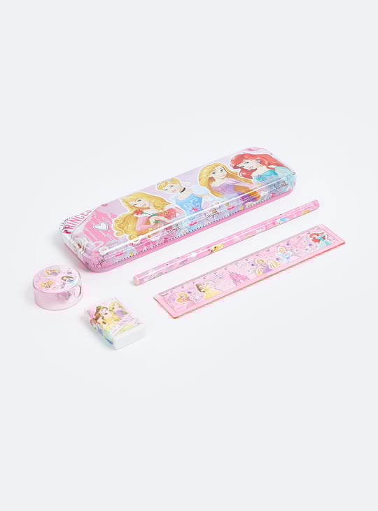 Kids Princess Printed Pencil Box Gift Set