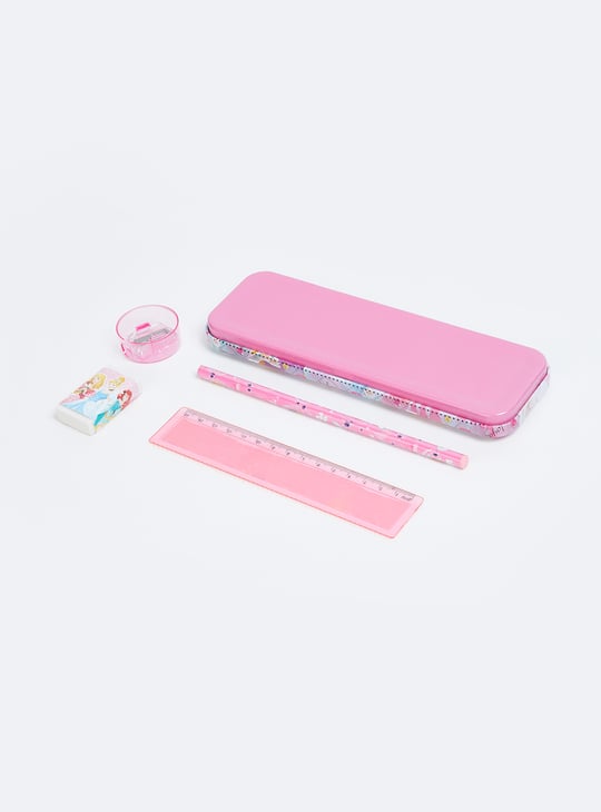Kids Princess Printed Pencil Box Gift Set