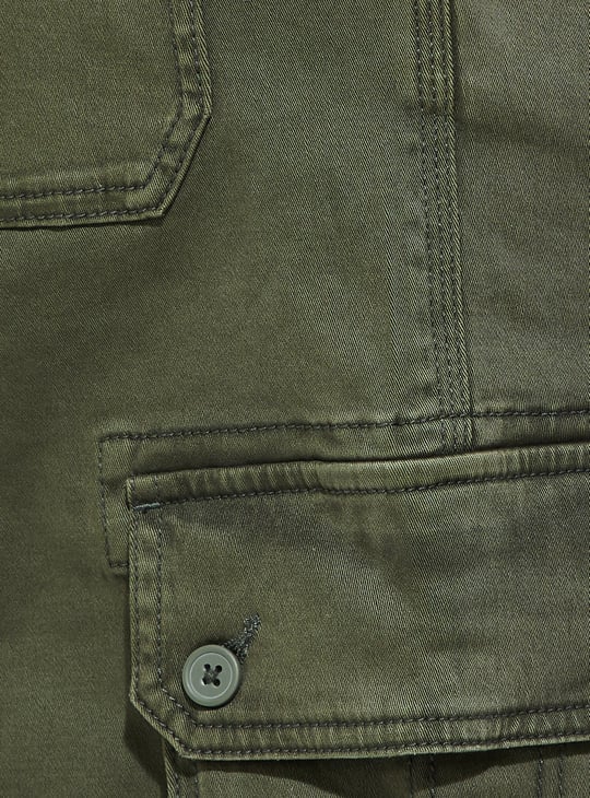 URB_N Men Relaxed Fit Cargo Trousers