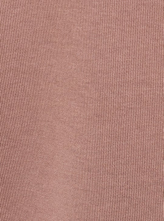 URB_N Women Solid Boxy Cropped Sweatshirt