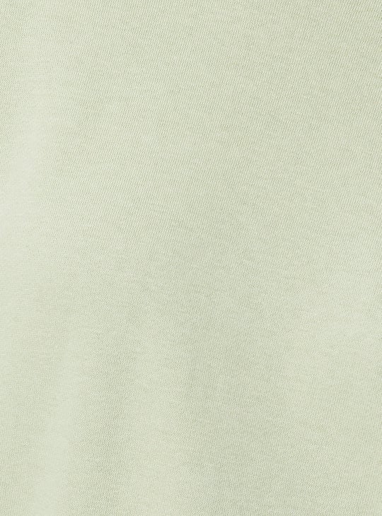 URB_N Women Oversized Solid Sweatshirt
