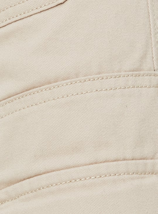 Women Solid Cargo Trousers