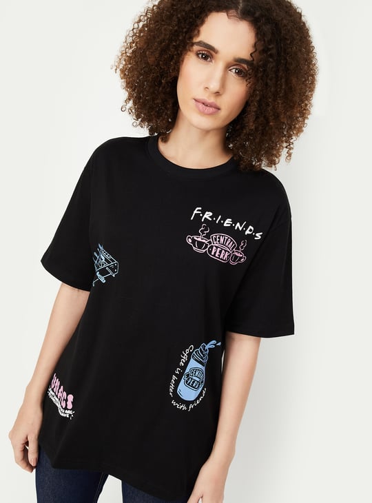 Women Friends Printed T-shirt