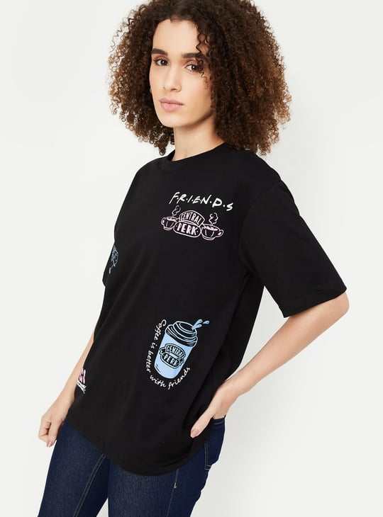 Women Friends Printed T-shirt