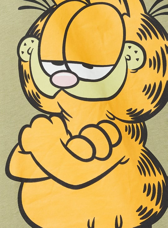URB_N Women Garfield Printed T-shirt
