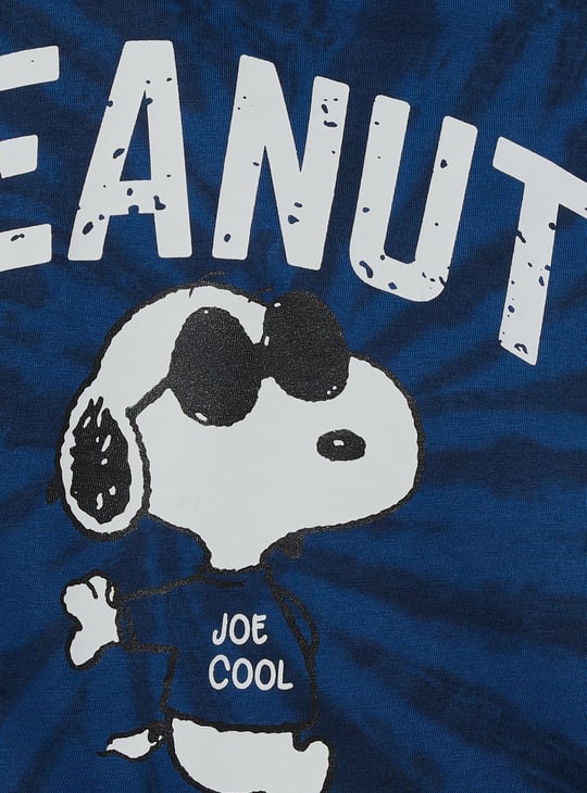 URB_N Women Peanut Snoopy Printed T-shirt