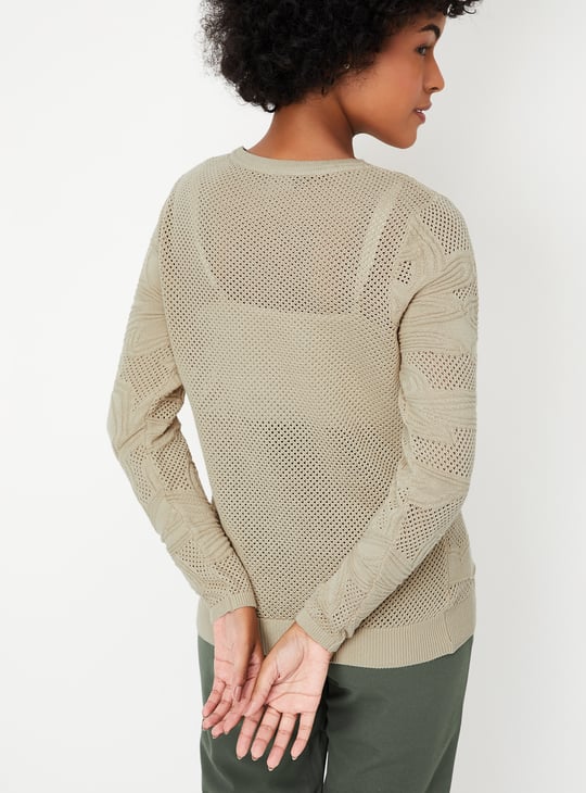 Kalki x Max Women Textured Knit Top