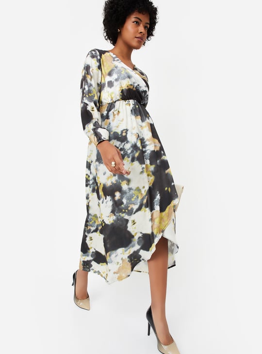 Kalki x Max Women Printed Wrap Dress