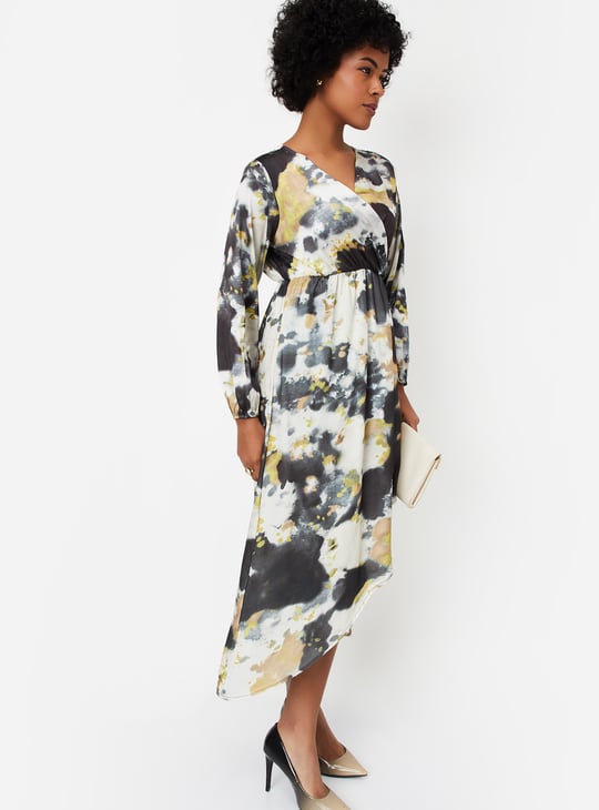 Kalki x Max Women Printed Wrap Dress