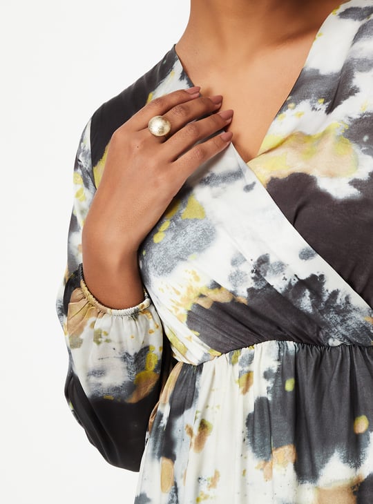 Kalki x Max Women Printed Wrap Dress