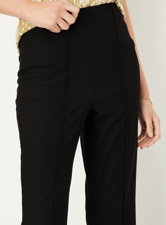 Kalki x Max Women Flared Knit Trousers